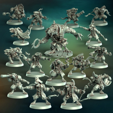 Equipe d'hommes rats - Pi'rats