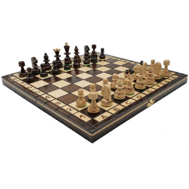 Wooden Chess Pearl 35 cm