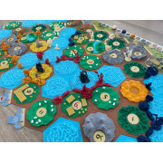 Set de tuiles 3D compatible avec Catan (Extension Marins 5-6 joueurs)