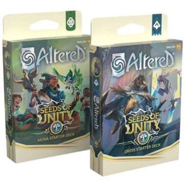 Altered - Lot de 2 Decks de Démarrage - Seeds of Unity +1 Booster Collector