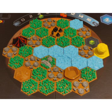 Set de tuiles 3D compatible avec Terraforming Mars - Le Jeu de Dés