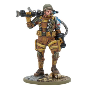 Konflikt'47 - "Slammer Samuels" United States Paragon Trooper