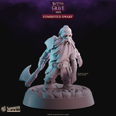 Cast n Play - Par-delà la Tombe - Zombie Nain