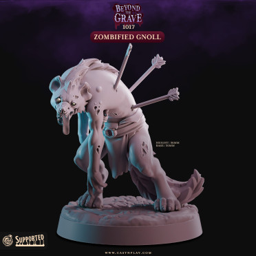 Cast n Play - Par-delà la Tombe - Zombie Gnoll