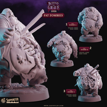 Cast n Play - Par-delà la Tombe - Gros Zombie