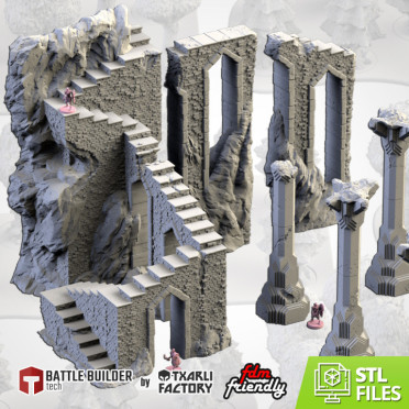 Txarli - Fantasy terrain - Mines Moria