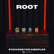 Autocollants compatibles avec Root