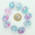 Set de 10 Dés 10 Faces Chessex : Nebula 17
