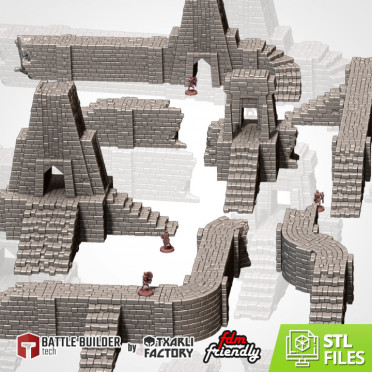 Txarli - Décors Fantasy - Batiments modulaires Jungle