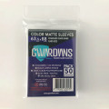 Gwardians Sleeves Premium - Purple Double Matte - 63,5 x 88mm - 50p 0