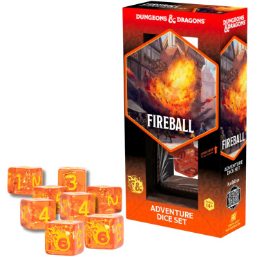 Dungeons & Dragons Adventure Dice - Fireball