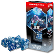 Dungeons & Dragons Adventure Dice - Cleric: White / Blue