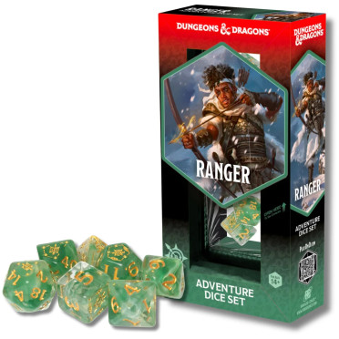 Dungeons & Dragons Adventure Dice - Ranger: White / Green