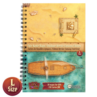Cartes de Batailles Epiques - Heroic Fantasy Extérieurs - Taille L