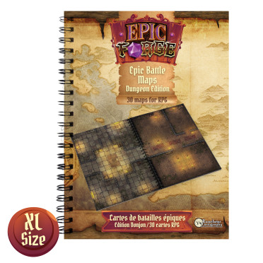 Cartes de Batailles Epiques - Donjons Taille XL