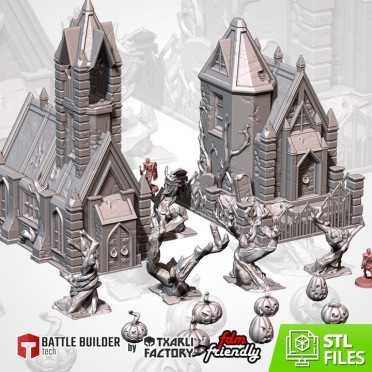 Txarli - Décors Fantasy - Nuit des morts vivants