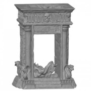 Décors wargame désert - Arche enflammée