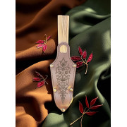 Porte-éventail en cuir avec système porte-jupe intégré