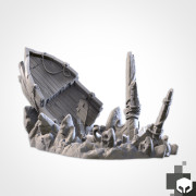 Txarli - Tour à dés - Epave de bateau