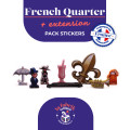 French Quarter - Pack de stickers 0