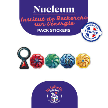 Nucleum : Institut de Recherche sur l'énergie - Pack de Stickers