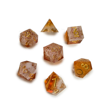 Set de 7 Dés JDR Répliquant - Forgefer