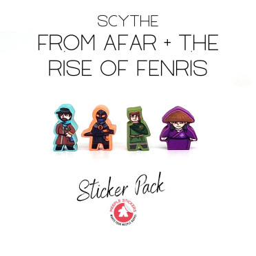 Set d’autocollants pour les extensions de Scythe