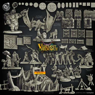 Cast n Play - Planque des Bandits - Set Complet