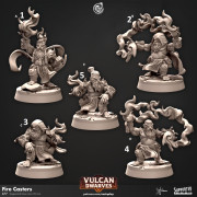 Cast n Play - Nains Volcaniques - Invocateurs de Feu