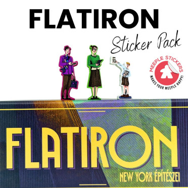 Ensemble d’autocollants pour Flatiron