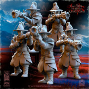 The Beholder Miniatures - Astarii - Arquebusiers Impériaux