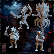 The Beholder Miniatures - Gobelins - Commandement Guerriers de la Jungle