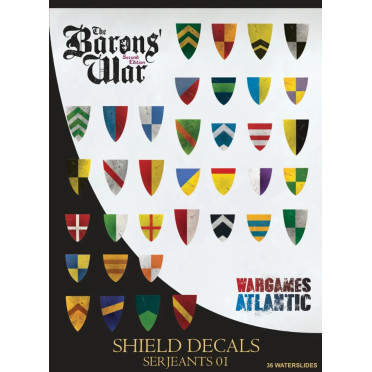 Baron's War Shield Decals 3