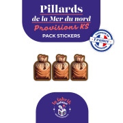 Pillards de la Mer du Nord : Provisions KS - Pack de stickers