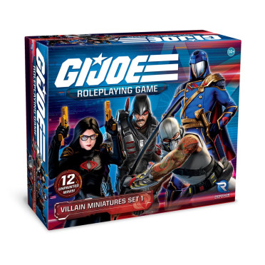 G.I. JOE Roleplaying Game - Villain Minis Set 1