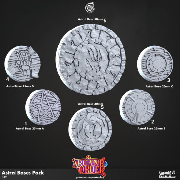 Cast n Play - Ordre des Arcanes - Socles