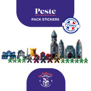Peste - Pack de stickers