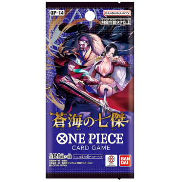 One Piece Trading Card Game - OP-14 - The Azure Sea's Seven - Japanese Booster