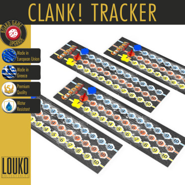 Pistes de suivi pour Clank! - Dans l'Espace !