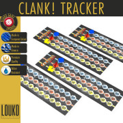 Pistes de suivi pour Clank! - Dans l'Espace !