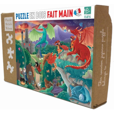 Puzzle - Les Dragons - 50 pièces