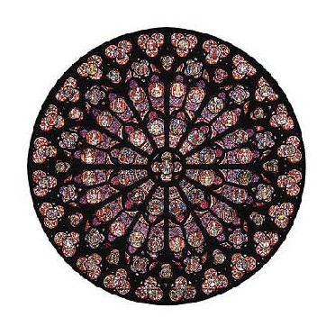 Rosace Notre Dame - 80 pièces