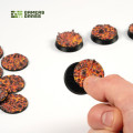 Molten Lava Bases, Round 28mm (x10) 2