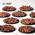 Molten Lava Bases, Round 28mm (x10) 3