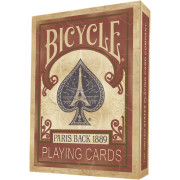 Bicycle Paris Back Playing Cards - Rouge 1889