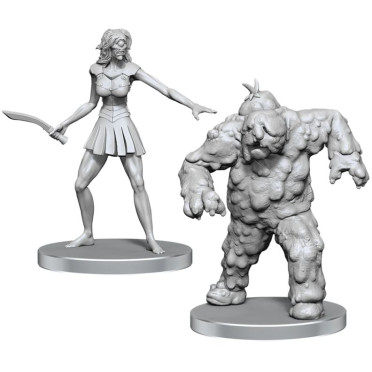 Pathfinder Battles Deep Cuts Unpainted Miniatures: Mudwretch & Buso