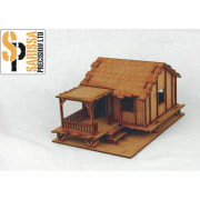 Far East - Low Planked-Style Village House