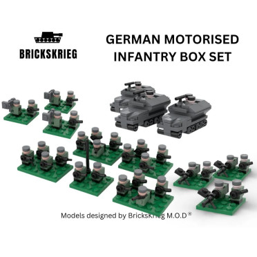 Brickskrieg - German Motorised Infantry Box Set