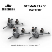 Brickskrieg - PAK 38 Anti Tank Battery