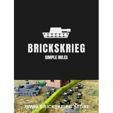 Brickskrieg - Simple Rules - Printed